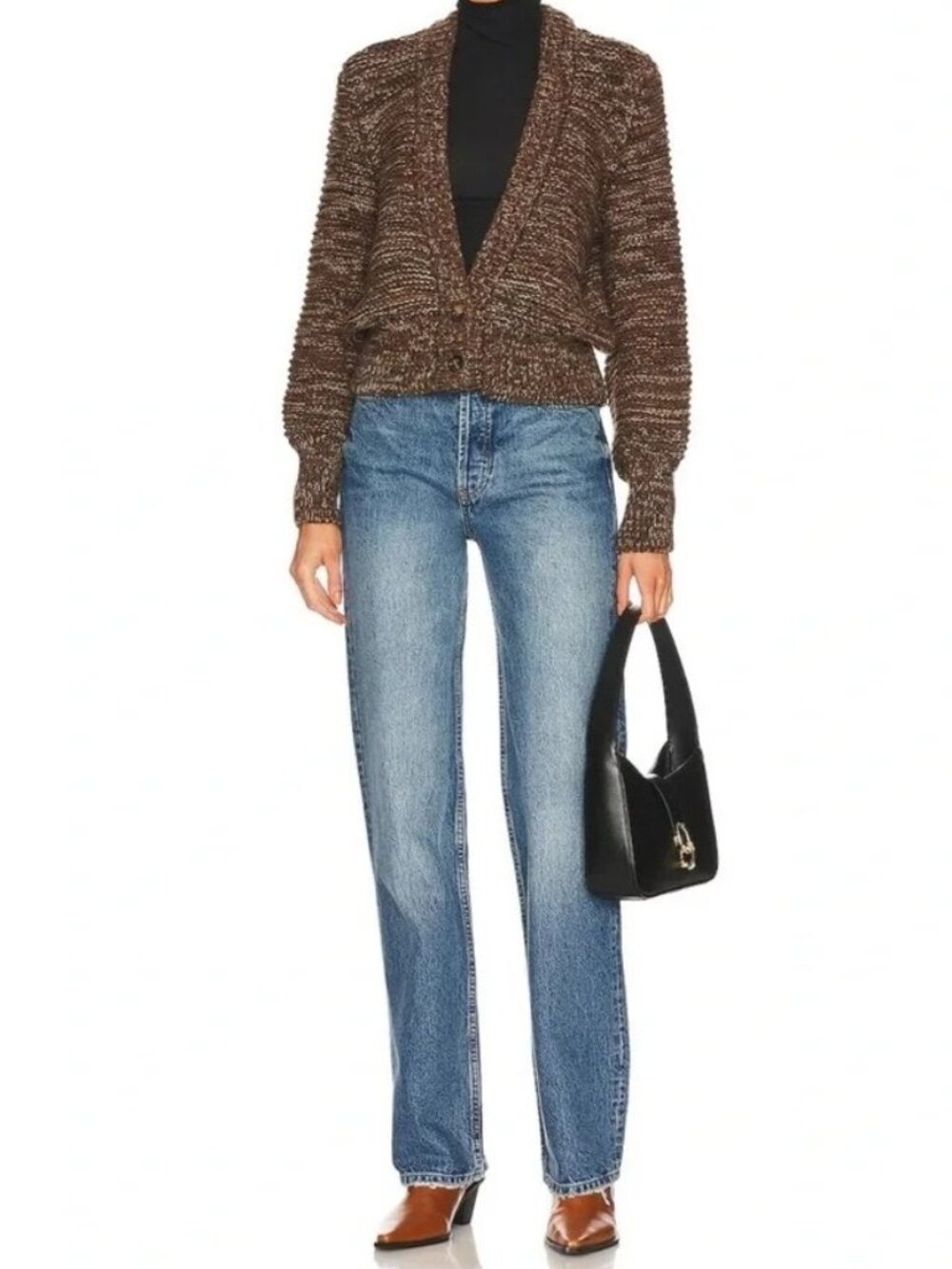 Anine Bing Kat Blue Jeans 28 Aqua Blue Straight Leg Jeans